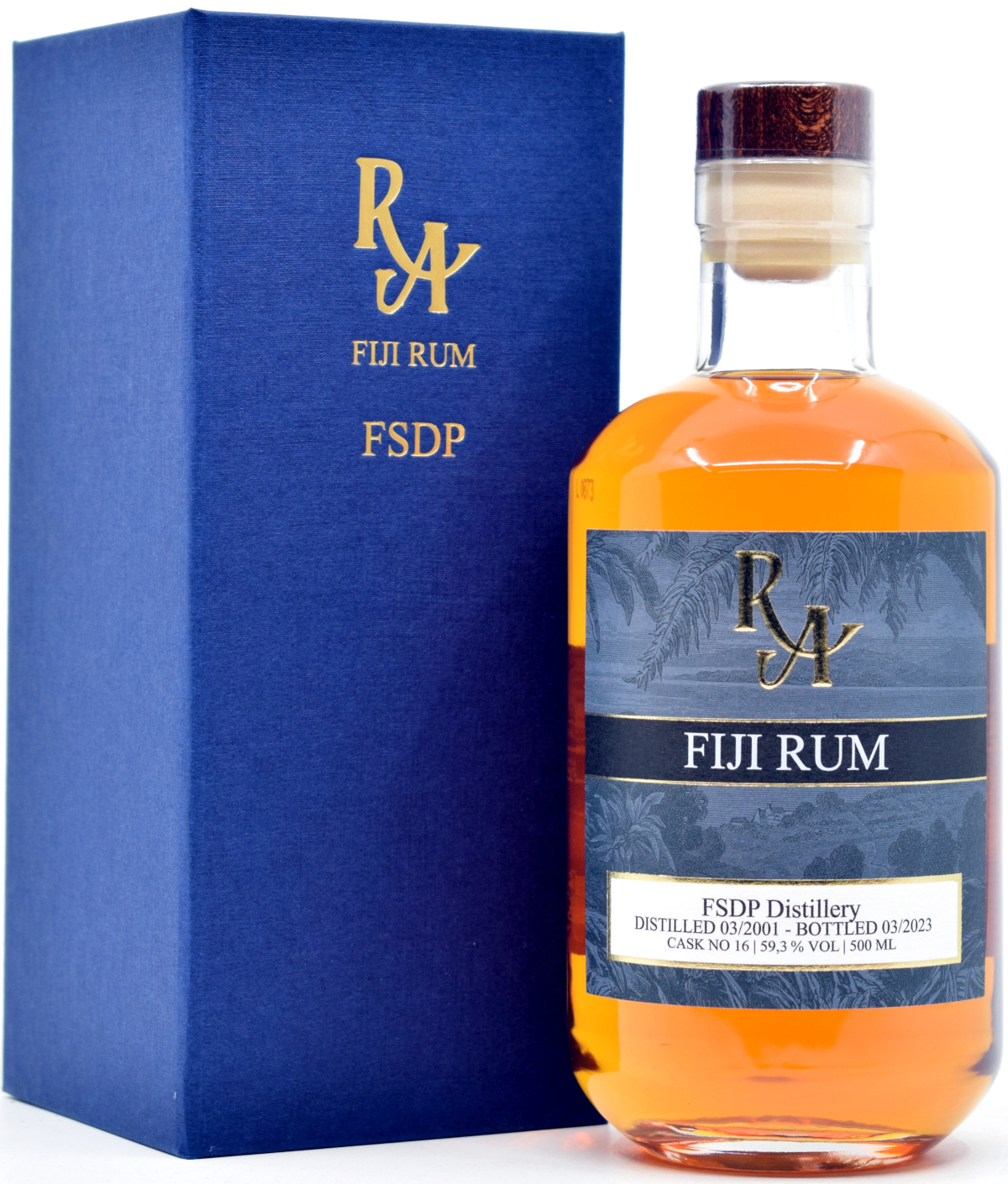 Fiji Rum (FSDP Distillery) 22 Jahre 2001/2023 Rum Artesanal Single Cask