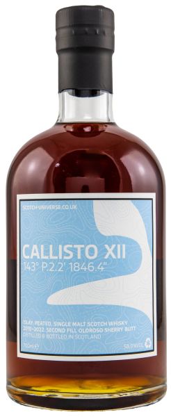 Callisto XII 2010/2022 Oloroso Sherry Cask Scotch Universe 58% vol.