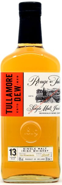 Tullamore D.E.W. Rouge 13 Jahre Pomerol Cask 40% vol.