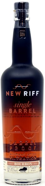 New Riff Kentucky Straight Bourbon Single Barrel #5424 54,55% vol.