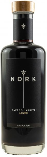 Nork Kaffee-Lakritz-Likör 20% vol.