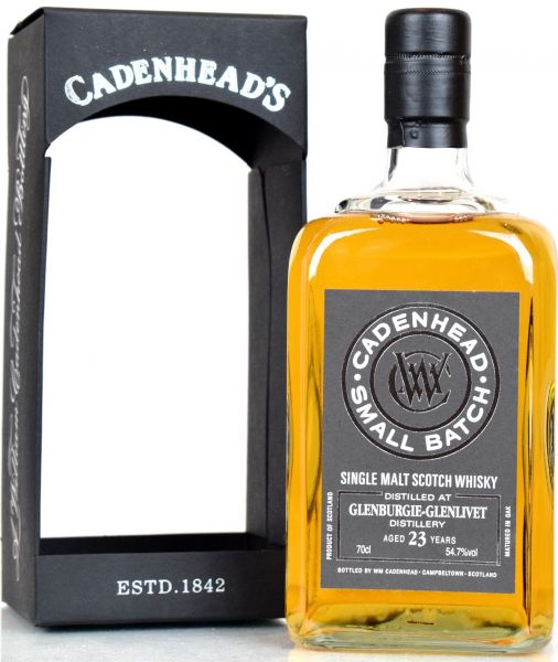 Glenburgie 23 Jahre 1992/2015 Cadenhead 54,7% vol.