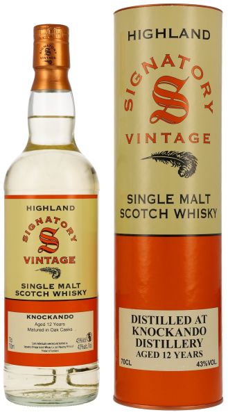 Knockando 12 Jahre 2007/ Signatory Vintage 43% vol.
