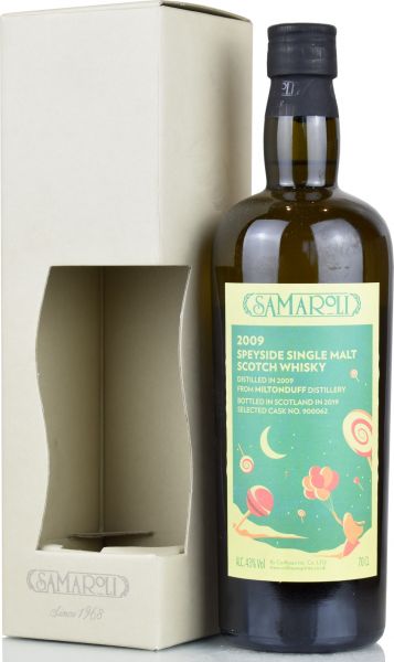Miltonduff 10 Jahre 2009/2019 Samaroli #900062 43% vol.