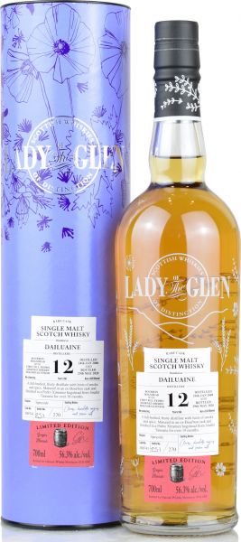 Dailuaine 12 Jahre 2008/2020 1st Fill PX Sherry Lady of the Glen 56,3% vol.