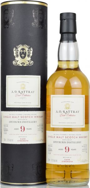 Speyburn 9 Jahre 2009/2018 A.D. Rattray 51,5% vol.