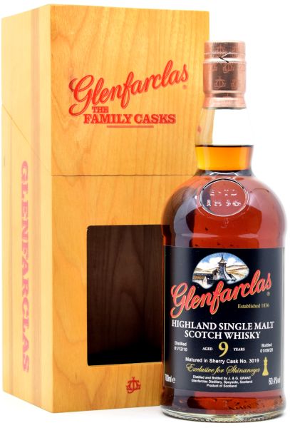 Glenfarclas 2010/2020 Sherry Cask #3019 exclusive for Shinanoya 60,4% vol.