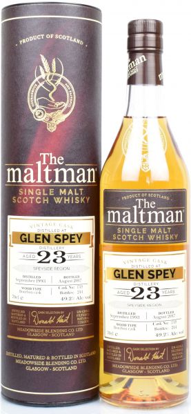 Glen Spey 23 Jahre 1993/2017 The Maltman #1749
