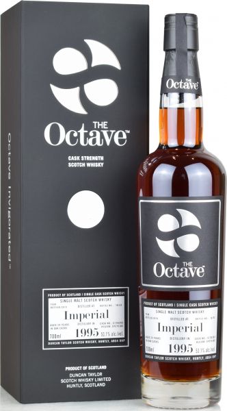 Imperial 24 Jahre 1995/2019 Duncan Taylor Sherry Premium Octave Cask #5126283 53,1% vol.