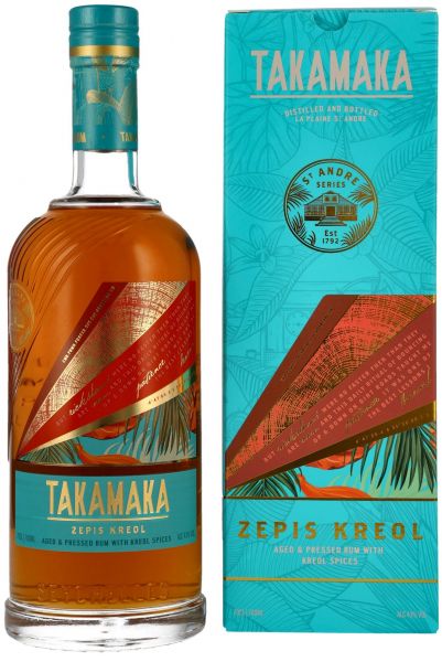 Takamaka Zepis Kreol Seychelles Rum 43% vol.