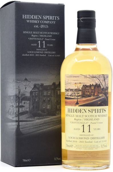 Croftengea 11 Jahre 2010/2021 Hidden Spirits 51,7% vol.