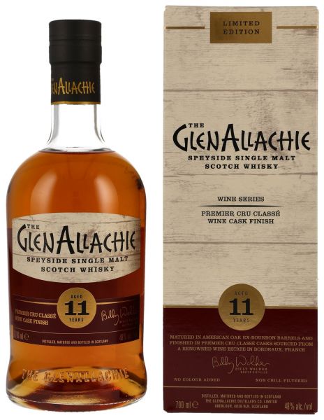 Glenallachie 11 Jahre Premier Cru Classé Wine Cask 48,0% vol.