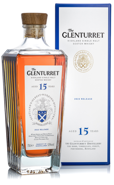 Glenturret 15 Jahre Cask Strength Release 2022 53% vol.