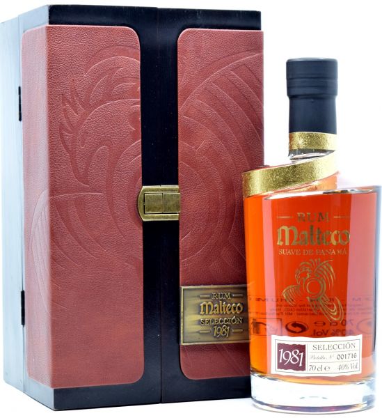 Malteco Selecction 1981 Guatemala Rum 40% vol.