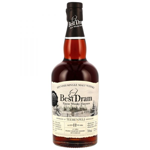 Teerenpeli 2013/2025 1st Fill PX Sherry Cask Best Dram #13122013C 57,9% vol