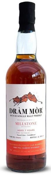 Millstone 7 Jahre 1st Fill Oloroso Sherry Dram Mor 53,1% vol.
