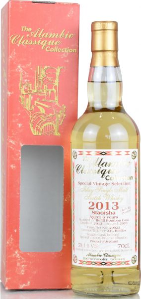 Bunnahabhain Staoisha 6 Jahre 2013/2020 Alambic Classique 59,1% vol.