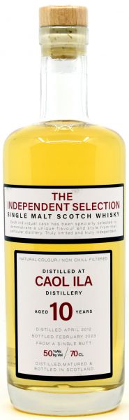 Caol Ila 10 Jahre 2012/2023 The Independent Selection by David Stirk 50% vol.