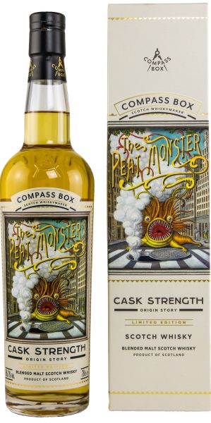 The Peat Monster Cask Strength Limited Edition Compass Box 56,7% vol.