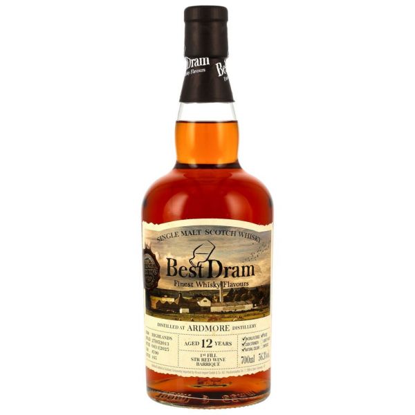 Ardmore 12 Jahre 2013/2025 1st Fill STR Wine Barrique Best Dram 56,3% vol.