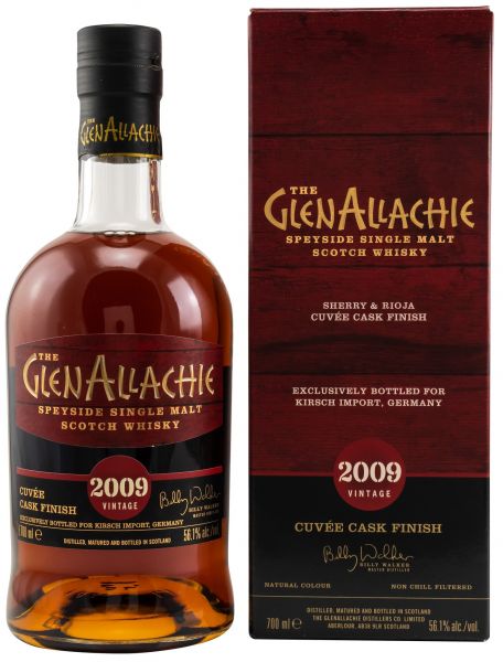 Glenallachie 2009/2021 Sherry & Rioja Cuvée Finish 56,1% vol.