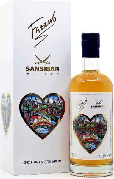 Tomintoul 16 Jahre 2005/2021 Sherry Cask Sansibar Fazzino Artwork 51,2% vol.