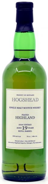 Highland Single Malt 19 Jahre 2004/2023 peated Hogshead Imports 48% vol.