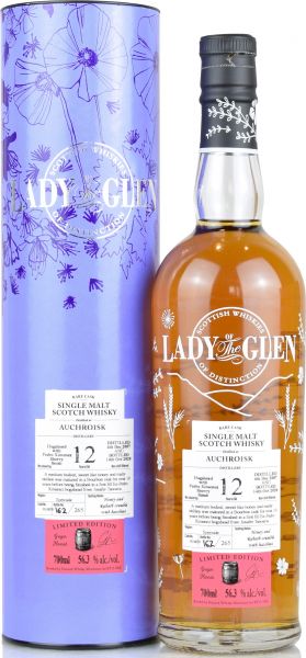 Auchroisk 12 Jahre 2007/2020 1st Fill PX Sherry Lady of the Glen 56,3% vol.