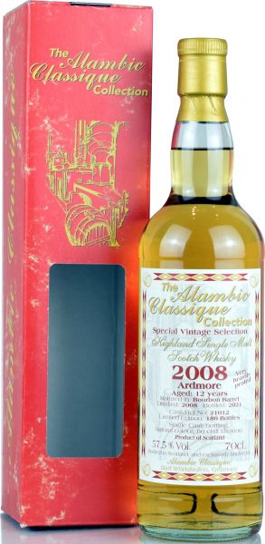 Ardmore 12 Jahre 2008/2021 Alambic Classique 57,5% vol.