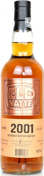 Eldvatten Bronze 16 Jahre 2001/2018 Sherry Butt 45,2% vol.