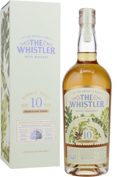 The Whistler 10 Jahre French Oak Irish Single Malt 46% vol.