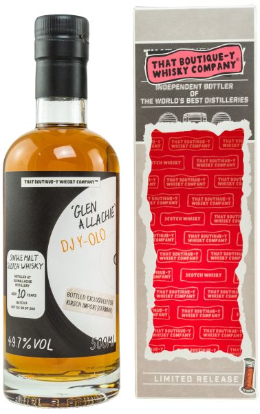 Glenallachie 10 Jahre That Boutique-y Whisky Company Batch #9 49,7% vol.