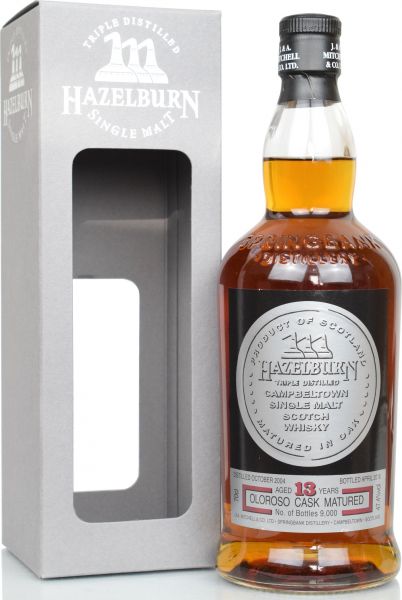 Hazelburn 13 Jahre Oloroso Sherry Cask 47,4% vol.