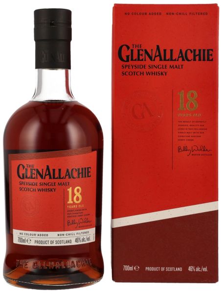 Glenallachie 18 Jahre (neues Design)