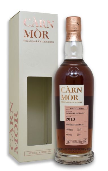 Glen Keith 9 Jahre 2013/2022 PX Sherry Cask Carn Mor Strictly Limited 47,5% vol.
