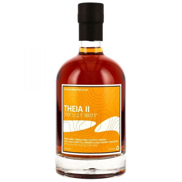 Theia II 14 Jahre 2011/2025 1st Fill Amontillado Scotch Universe 53,9% vol.