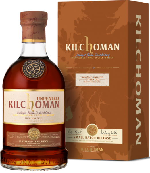 Kilchoman Unpeated 13 Jahre 100% Islay Sherry Cask Matured 54,5% vol.