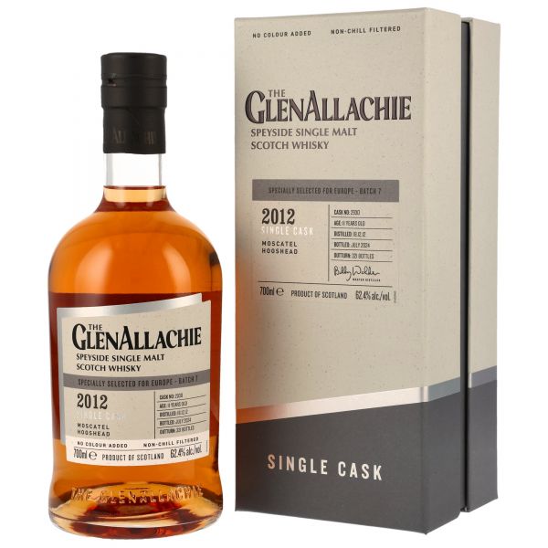 Glenallachie 11 Jahre 2012/2024 Moscatel Single Cask #2930 62,4% vol.