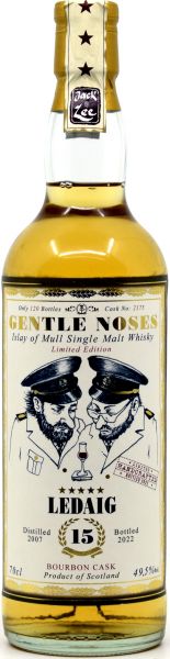 Ledaig 15 Jahre 2007/2022 Jack Wiebers Gentle Noses 49,5% vol.