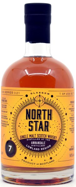 Annandale 7 Jahre 2015/2022 Sherry Cask North Star Spirits #021 54,9% vol.