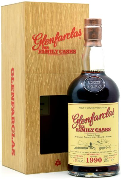 Glenfarclas 1990/2021 Family Casks S21 #9256 51,9% vol.