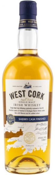 West Cork Sherry Cask Finish 43% vol.