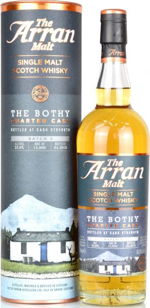 Arran The Bothy Quarter Casks Batch #4 53,8% vol.