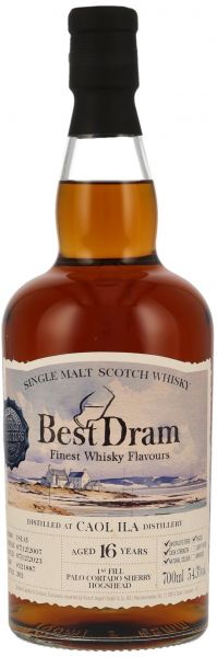 Caol Ila 16 Jahre 2007/2023 1st Fill Parlo Cortado Cask Best Dram 54,3% vol.