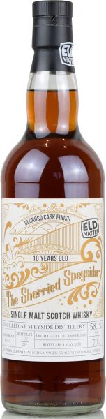 Speyside Distillery 10 Jahre 2009/2020 Oloroso Sherry Cask Svenska Eldvatten 58,1% vol.