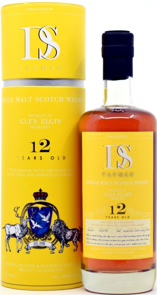 Glen Elgin 12 Jahre 2009/2022 1st Fill Syrah Cask DS Tayman 46% vol.