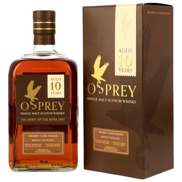 Braeval 10 Jahre Oloroso Sherry Cask Aceo Spirits Osprey 46% vol.