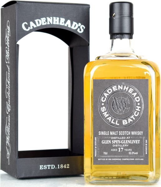 Glen Spey 17 Jahre 2001/2019 Cadenhead 53,3% vol.