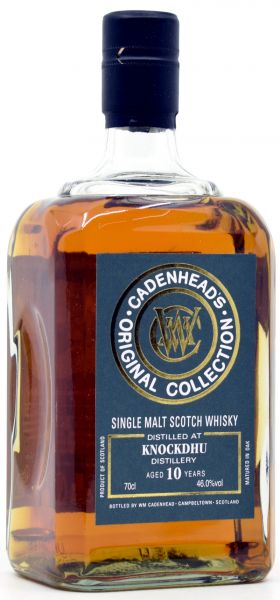 Knockdhu 10 Jahre Fino Sherry Cask Cadenhead Original Collection 46% vol.