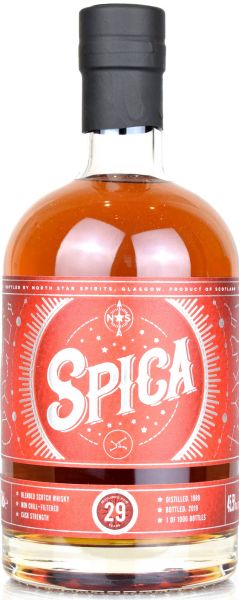Spica 29 Jahre 1989/2019 North Star Spirits 45,5% vol.